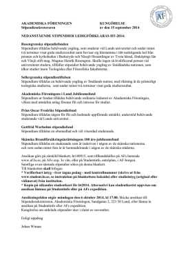 Stipendieans&ouml;kan AF
