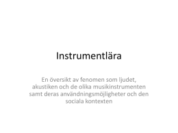 Instrumentlära