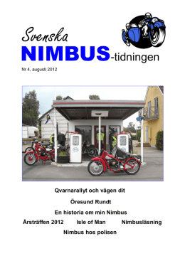 Utkast SNT 4.pub - Danmarks Nimbus Touring