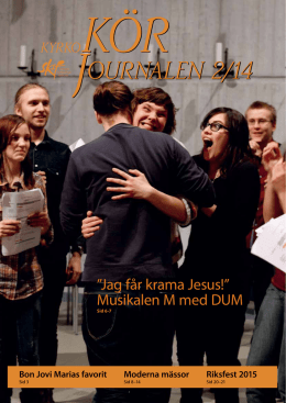Nr 2/2014 - Sveriges Kyrkosångsförbund