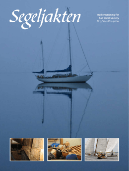 Segeljakten 3_2012 - Sail Yacht Society