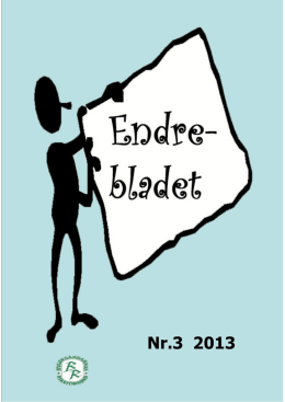 Endrebladet nr 3 2013 - Endre sockens hemsida