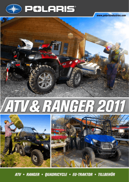 ATV • RANGER • QUADRICYCLE • EU-TRAKTOR