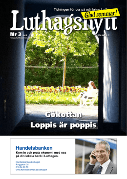 nr. 3/2014 - luthagsnytt