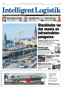 Stockholm tar det mesta av infrastruktur pengarna