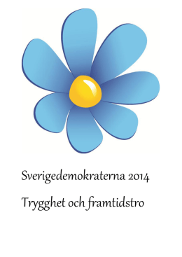 SD Budget 2014 - Sverigedemokraterna Landskrona