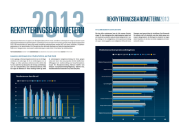 Rekryteringsbarometern 2013