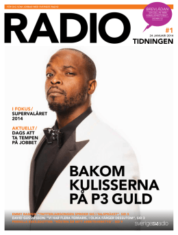 Radiotidningen nr 1 2014