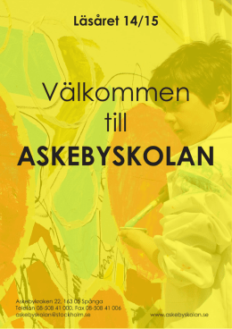 Gula häftet 2014/2015 (944 kB, pdf) - Askebyskolan