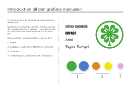 grafiska manual - Finlands Svenska 4H