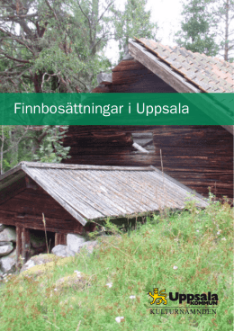 Finnbosättningar i Uppsala