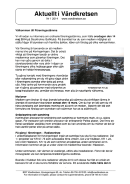 AiV 1 2014.pdf - Brf Vändkretsen