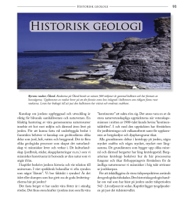 Historisk geologi