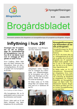 Brogårdsbladet nr 25 2010
