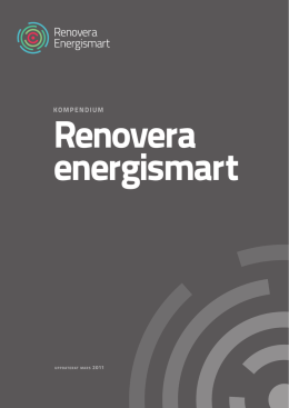 kompendium - Renovera energismart
