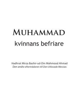 MUhAMMAd - Ahmadiyya