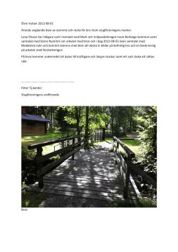 Förstärkning av bro.pdf - Övre Valsans Sportstugeförening