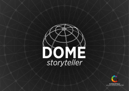 Dome Storyteller (PDF) - Visualiseringscenter C