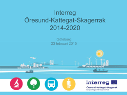 Interreg Öresund-Kattegat