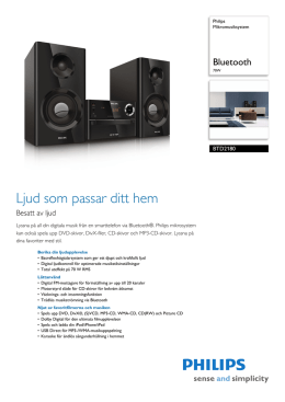 BTD2180/12 Philips Mikromusiksystem