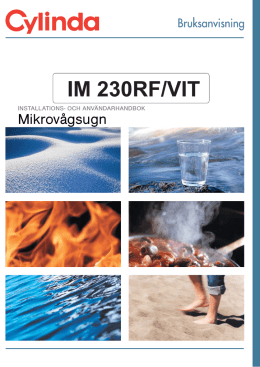 Mikrovågsugn IM 230 Vit RF.pdf