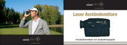 Laser Avståndsmätare