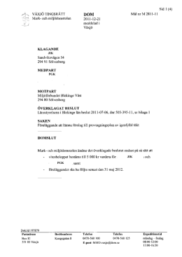 Sölvesborg, Mörby M 2811-11 (inkl. Lst) - EBH