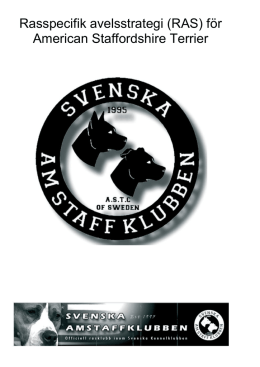 RAS - Svenska Amstaffklubben