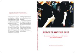 Intoleransens pris (2013-04-09)