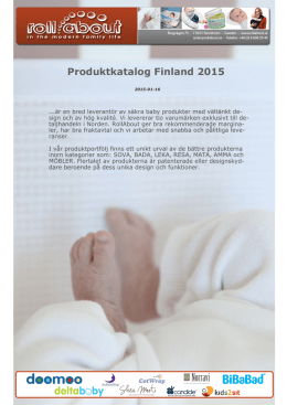 Produktkatalog Finland 2015