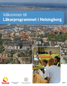 Välkommen till Läkarprogrammet i Helsingborg