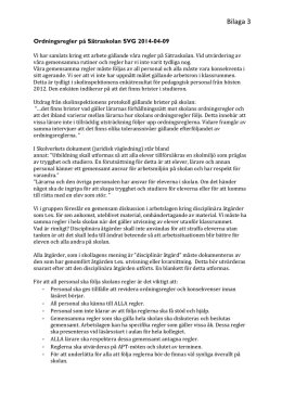 Ordningsregler på Sätraskolan(345 kB, pdf)