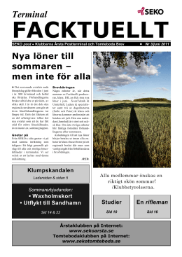 Facktuellt 3/2011 - Jan Åhmans hemsida