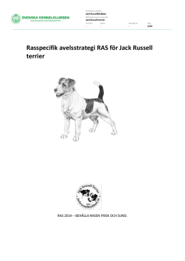 Utkast RAS (pdf) - Jack Russell