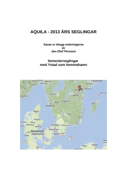 h&auml;r - S/Y Aquila