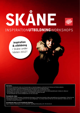 inspirationutbildningworkshops - Friskis & Svettis