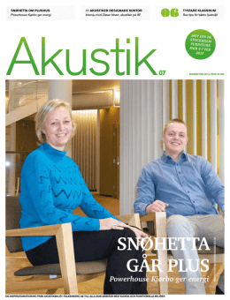 Tidningen Akustik 07 (pdf 4.3MB)