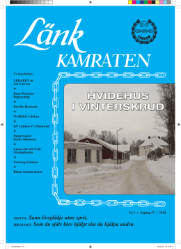 Nr 1 2010 - Länkens Kamratförbund