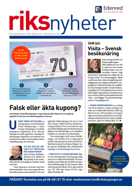 Riksnyheter nr 2 2012