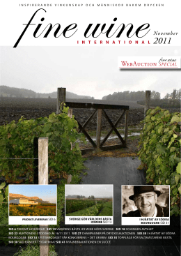 Finewine nr4 (sv) - Fine wine magazine