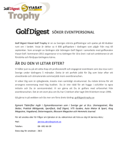 Golf Digest och Nike Golf söker personal_1