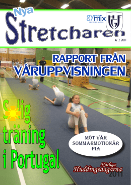 VÅRUPPVISNINGEN - Huddinge Gymnastikförening