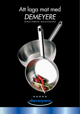 Att laga mat med Demeyere (pdf)