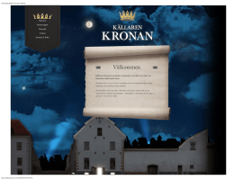 Restaurang Källaren Kronan i Kalmar