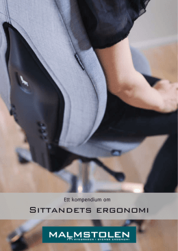 Sittandets ergonomi