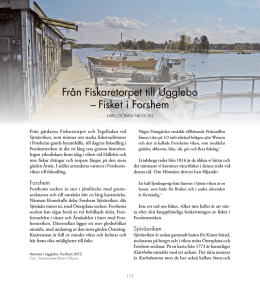 Från Fiskaretorpet till Ugglebo – Fisket i Forshem