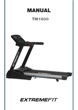 Manual Extreme Fit TM 1600 UP `N RUN