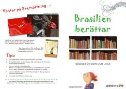 Folder om brasiliansk barnlitteratur
