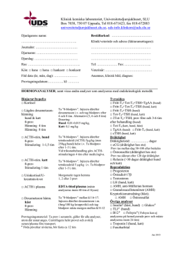 Remiss för hormonanalyser (pdf-fil)
