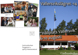Vallersvikslägret -14 - Centrumkyrkan Mariannelund